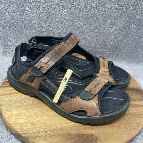 Ecco Yucatan Sandals Mens EU 47 US 13 Straps Shoes Walking Hiking Casual Outdoor main image 7